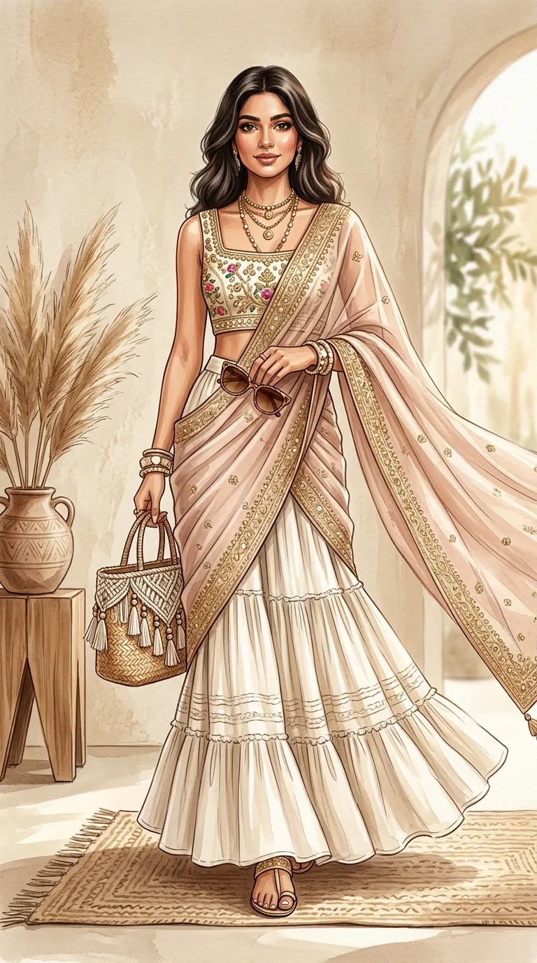 Pinterest Saree Style