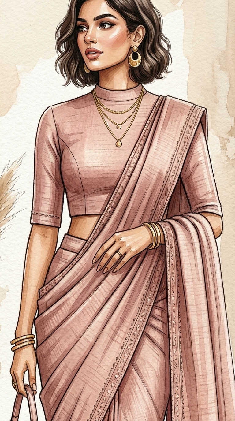 co ord inspire blouse design