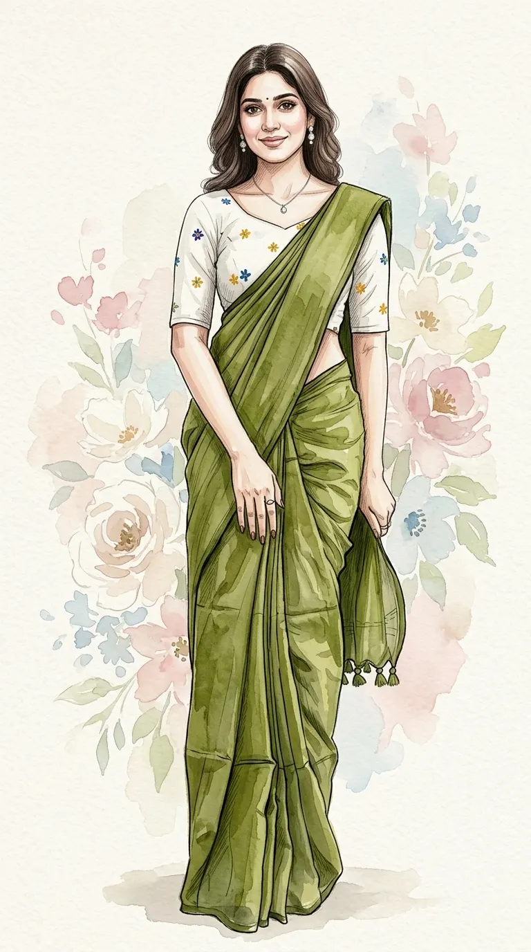 Modern Cotton Gen Z Saree Fabric