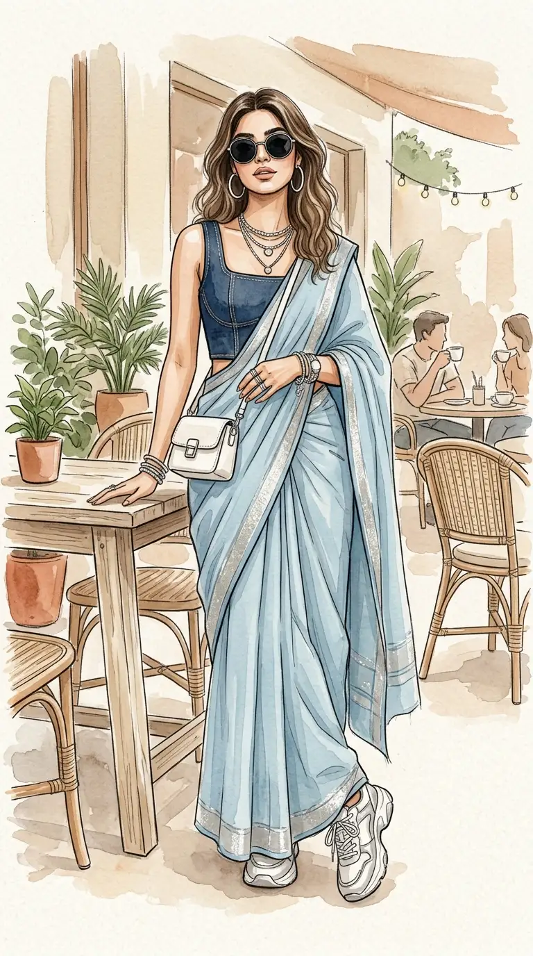 pinterest saree style