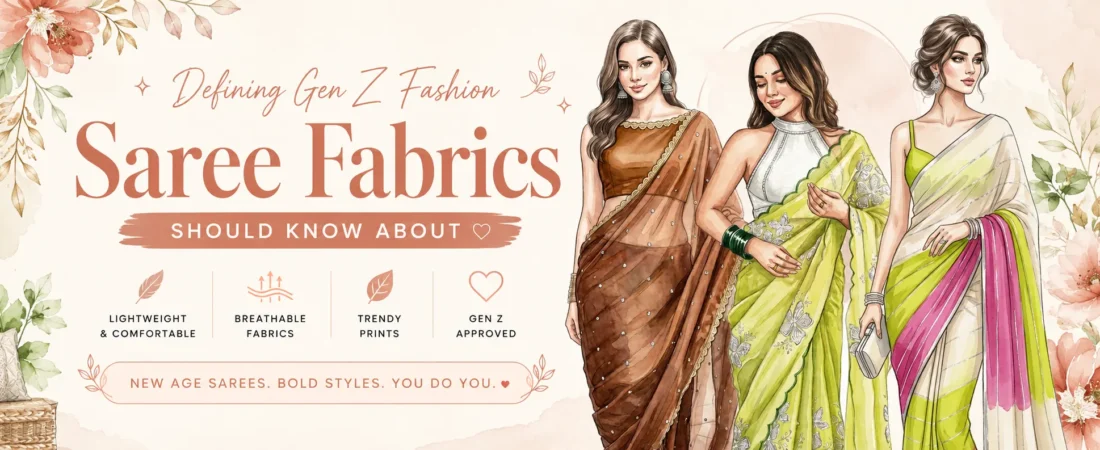 15 Gen Z Saree Fabric Trends Every Fashion-Forward Girl Should Know 2026