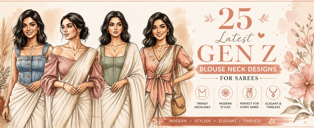 25 Viral Blouse Design Inspired by Gen z Fashion Trend