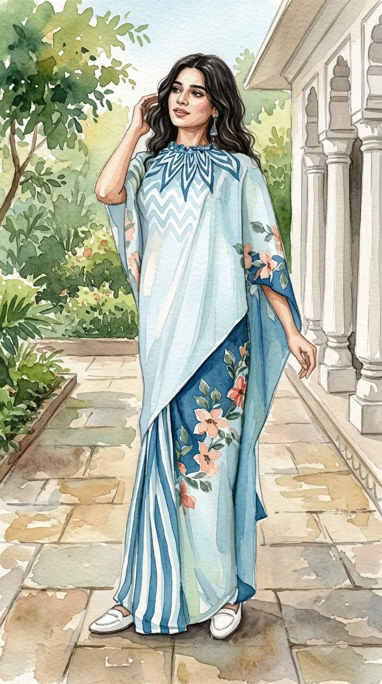 gen z saree style 2026
