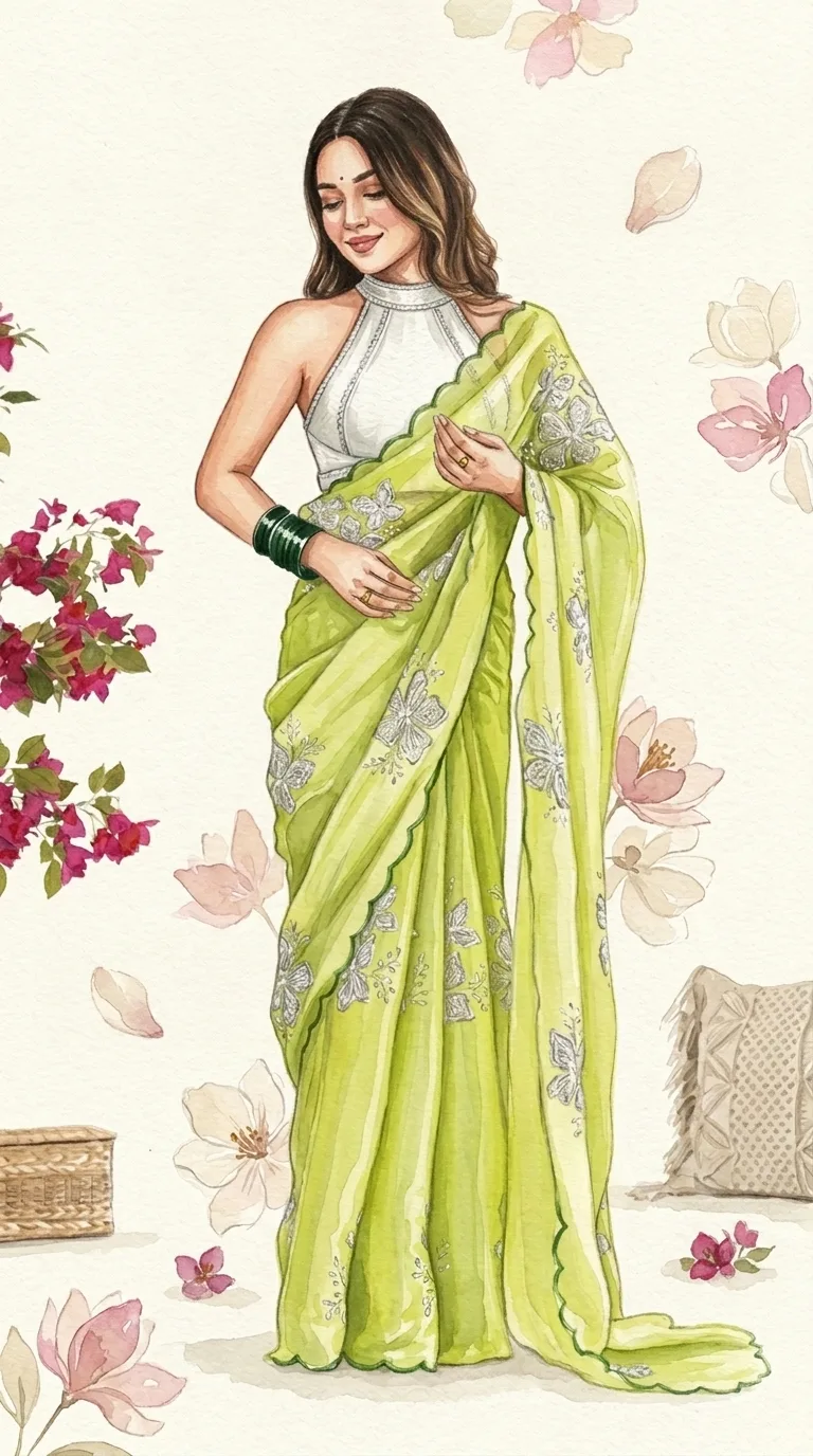 Modern Saree Fabric