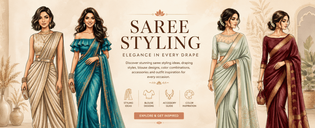 saree styling tips