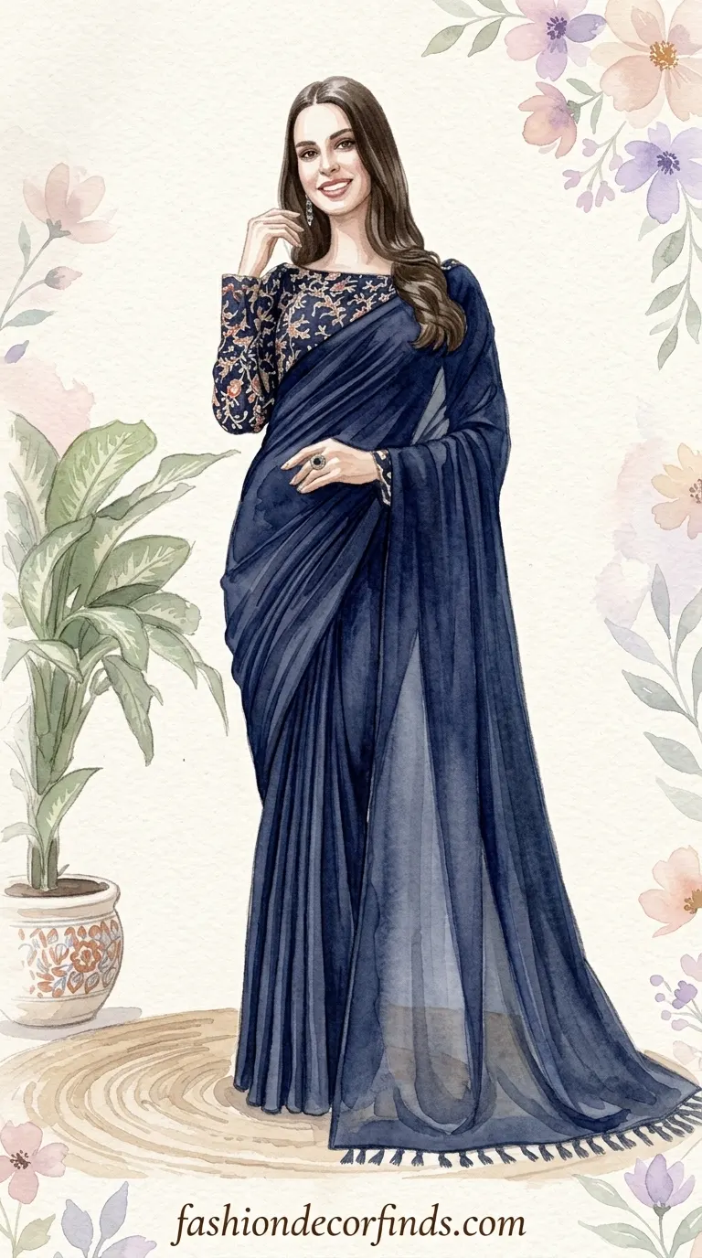 Soft Slik GenZ Saree fabric