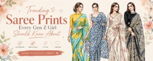 Gen z Saree Prints