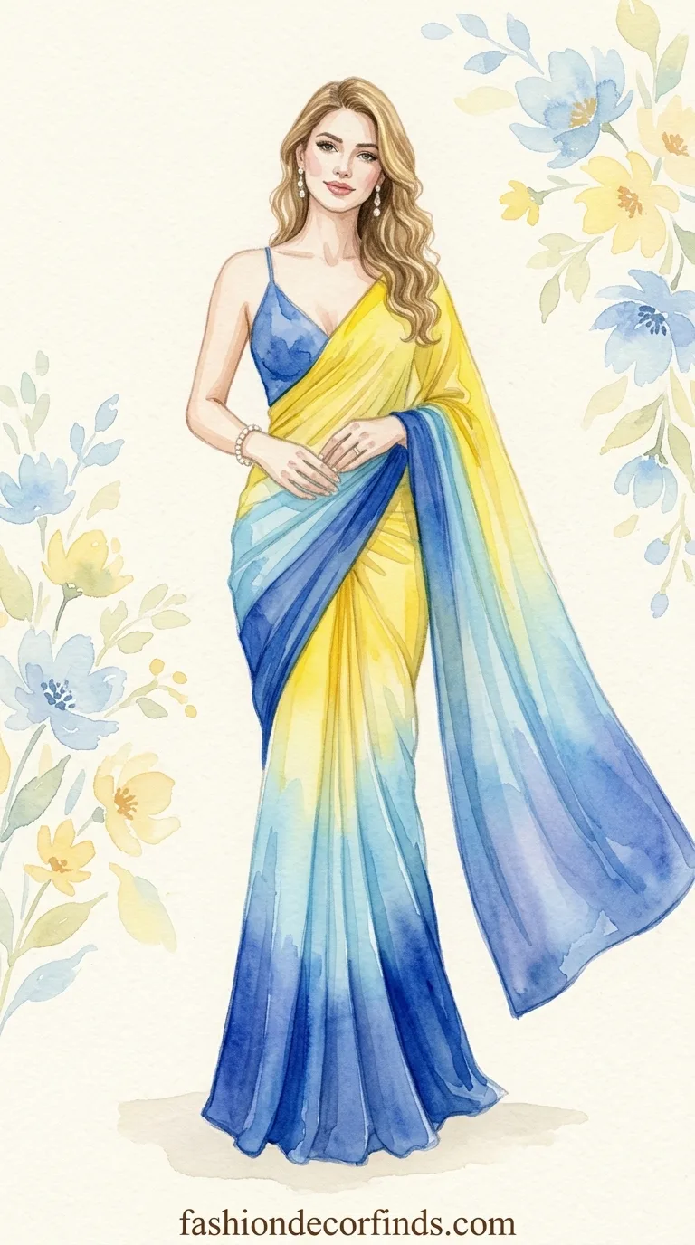 Gen z Saree Styling ideas