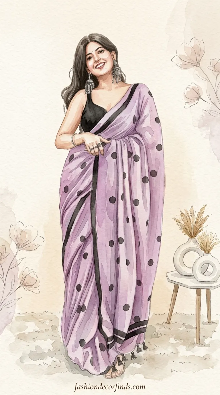latest saree trends