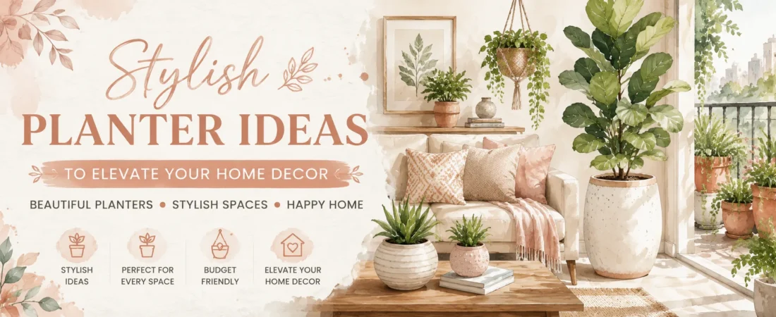 Stylish Planter Ideas for Home That Instantly Elevate Any Corner