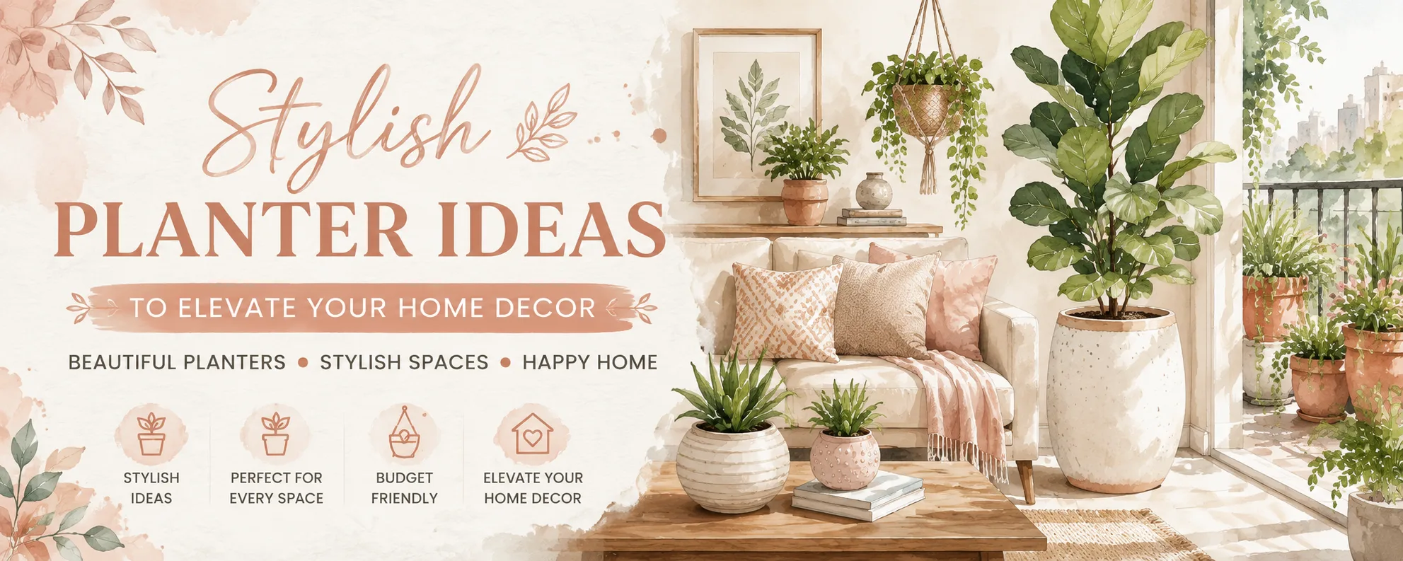 Stylish Planter Ideas for Home That Instantly Elevate Any Corner